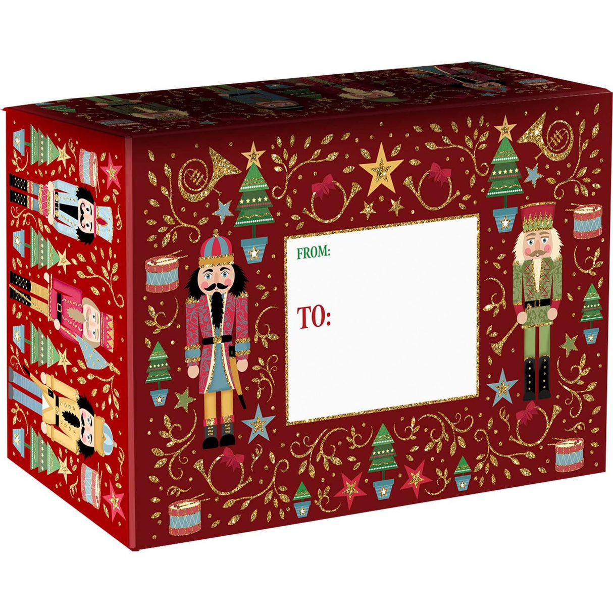 Sparkling Nutcracker - Theme Mailing Box - 9-1/2 x 4 x 6-1/2"