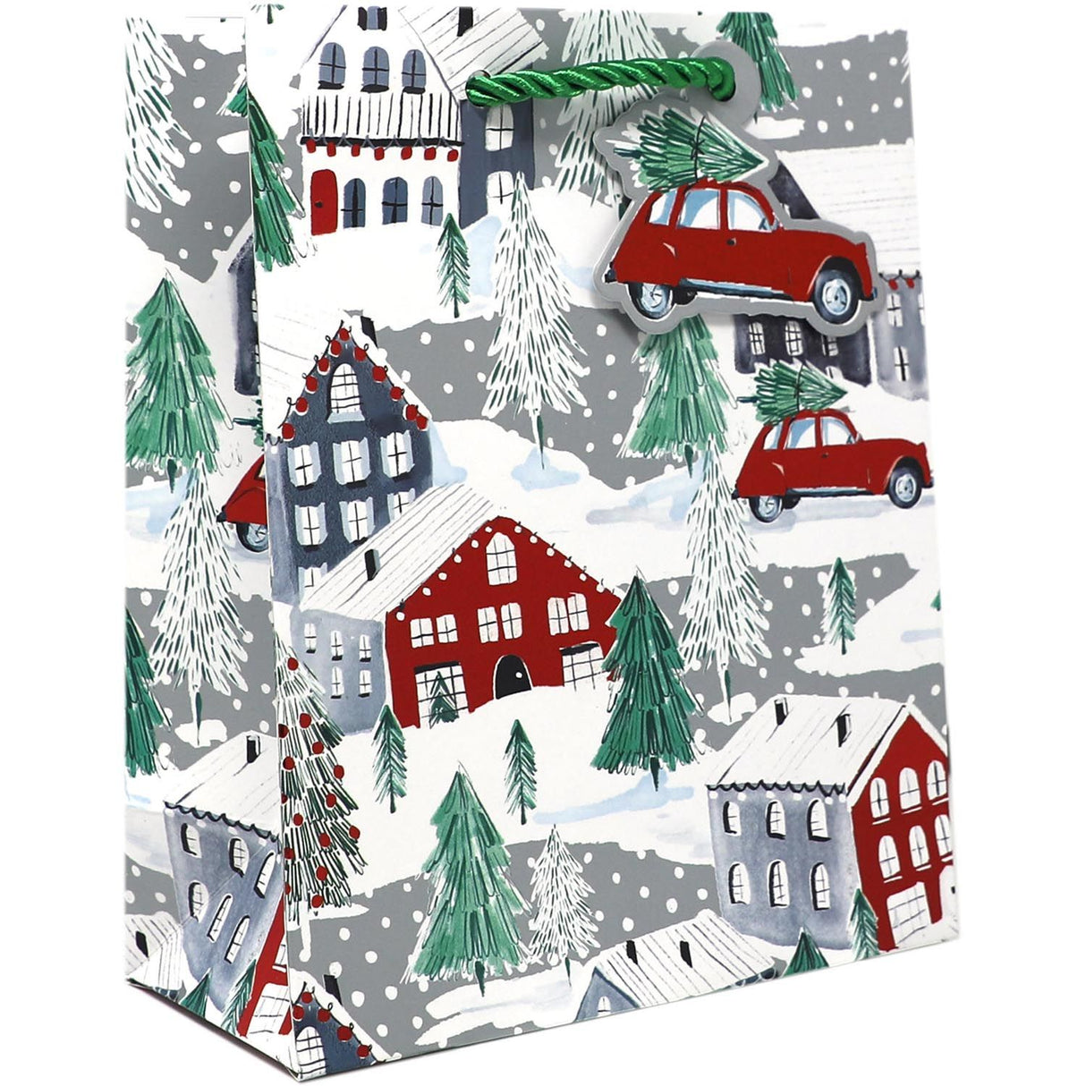 Christmas Town - Gift Bag - 6 x 3 x 7-1/2"
