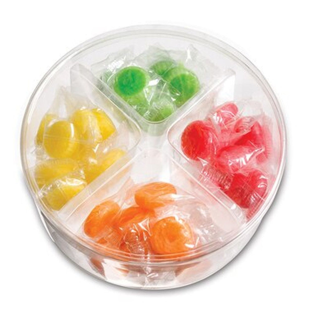 Clear - Round Candy Box - 5-7/8 x 2-1/2"