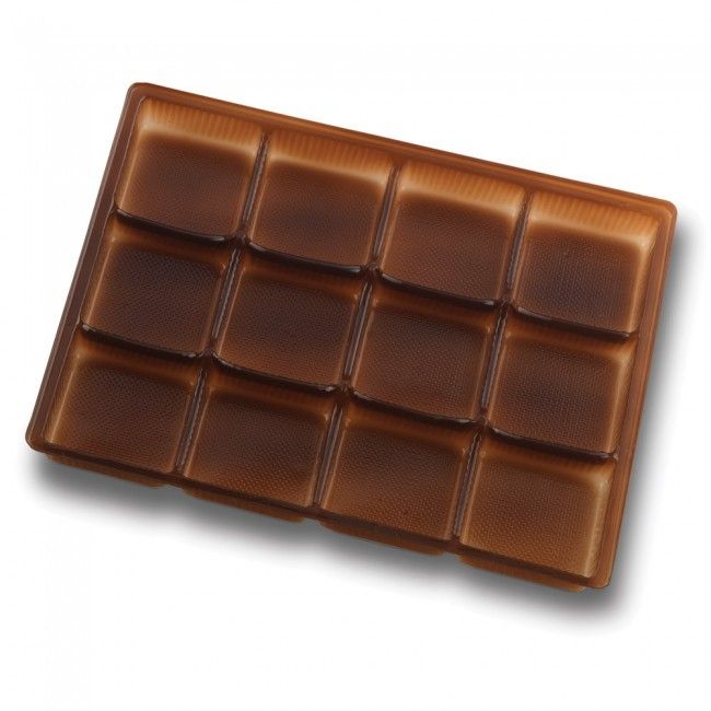 Brown - Candy Tray - (12 Pc.) 6-1/8 x 4-1/2 x 5/8"