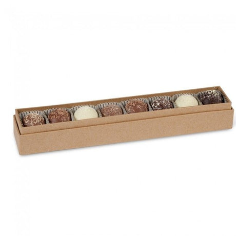 Kraft - Long Rectangle Set Up Candy Box - (6 Pc.) 9-1/2 x 1-1/2 x 1-1/4"