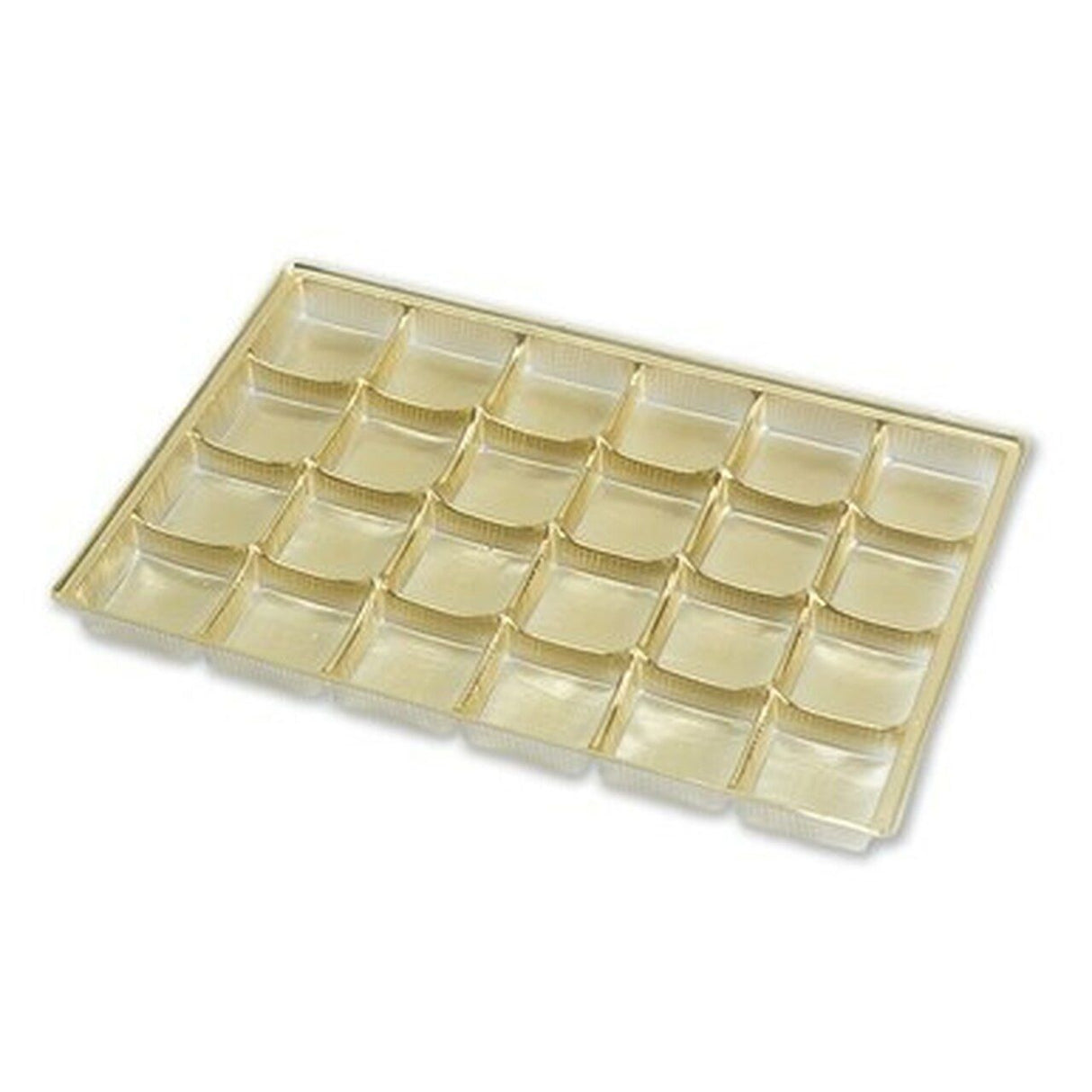 Gold - Candy Tray - (24 Pc.) - 9-1/4 x 6-1/8 x 5/8"