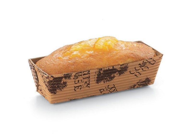 Country House Brown - Rectangular Loaf Baking Pan - (4.4 oz) 4.2 x 1.2 x 1.3"