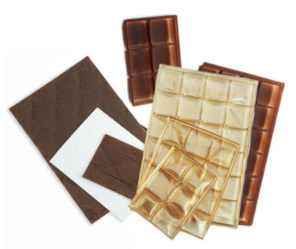 Brown - Candy Pad - 9-1/4 x 1-3/8" (For Long Rectangle Box)