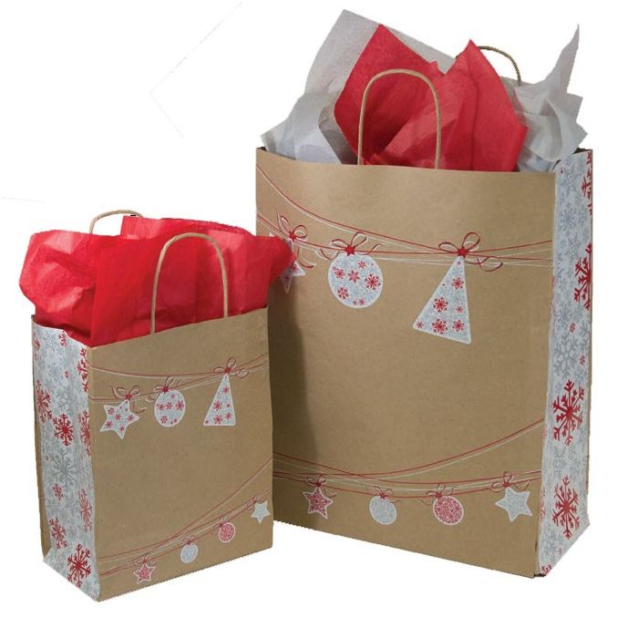 Ornament Sway - Gift Bag - 8 x 4-3/4 x 10-1/2"