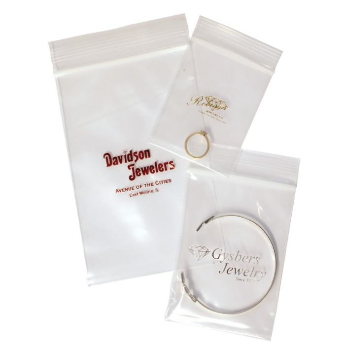 Clear Jewelry Zipper Pouches