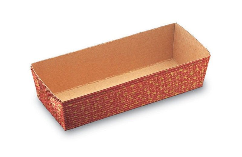Leaf - Rectangular Loaf Baking Pan - (18.6 oz) 6.9 x 2.6 x 1.8"