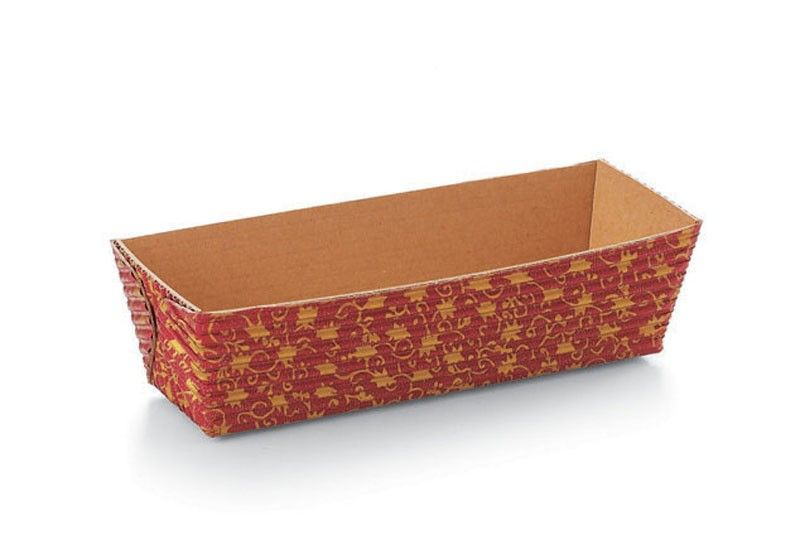 Leaf - Rectangular Loaf Baking Pan - (4.4 oz) 4.2 x 1.2 x 1.3"