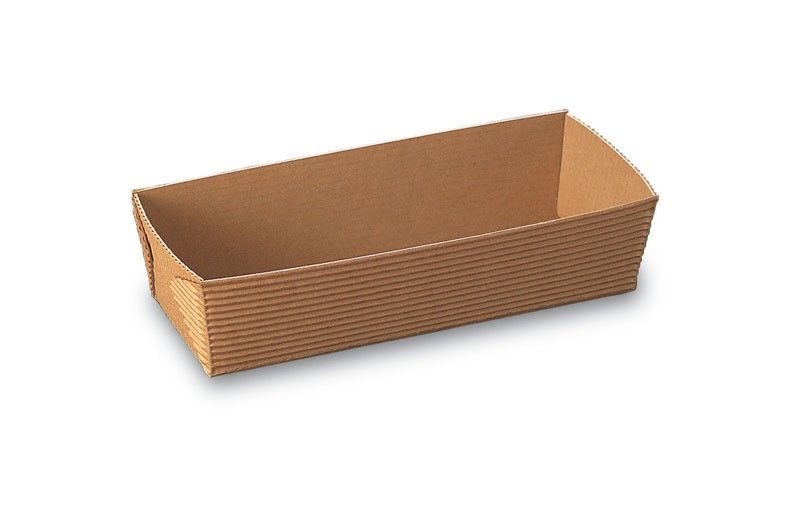 Plain Brown - Rectangular Loaf Baking Pan - (16.9 oz) 5.5 x 2.6 x 1.8"