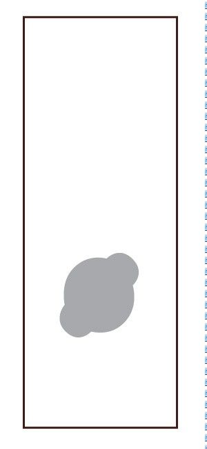 White / Natural Kraft - Reversible - Cupcake Insert - 3-15/16 x 3-15/16 x 3/4" (Mini 1 Cup) - Fits in a 4 x 4" Box