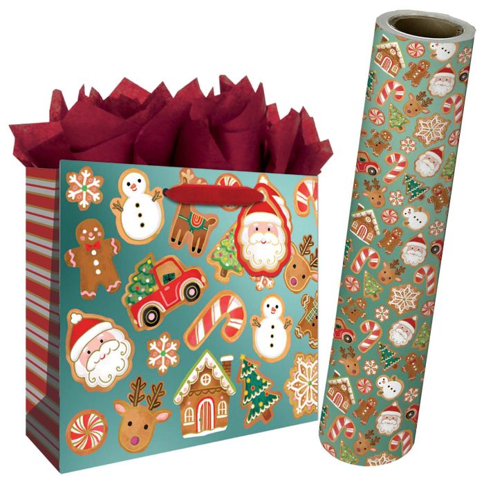 Christmas Cookies Gift Bags & Wrapping Paper