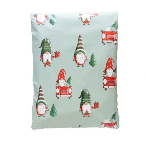 Christmas Gnome Poly Mailers Size 10x13 Shipping Bags