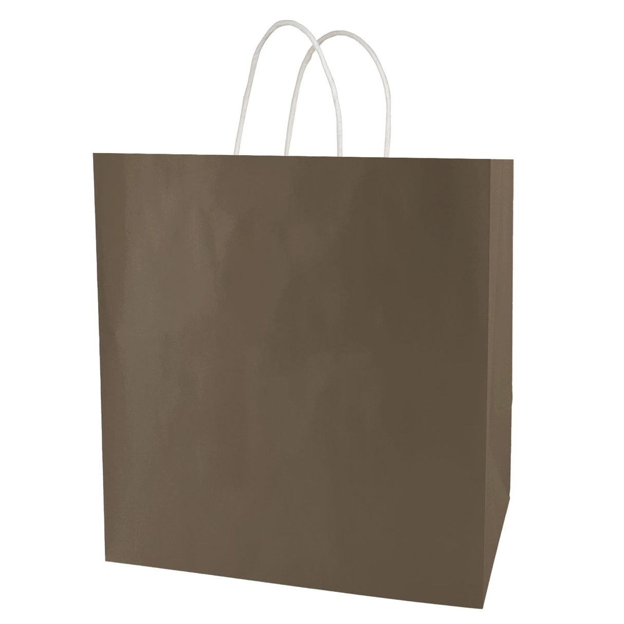 Coco Brown - Smooth Top Egde Shopping Bag - 16 x 7 x 19"
