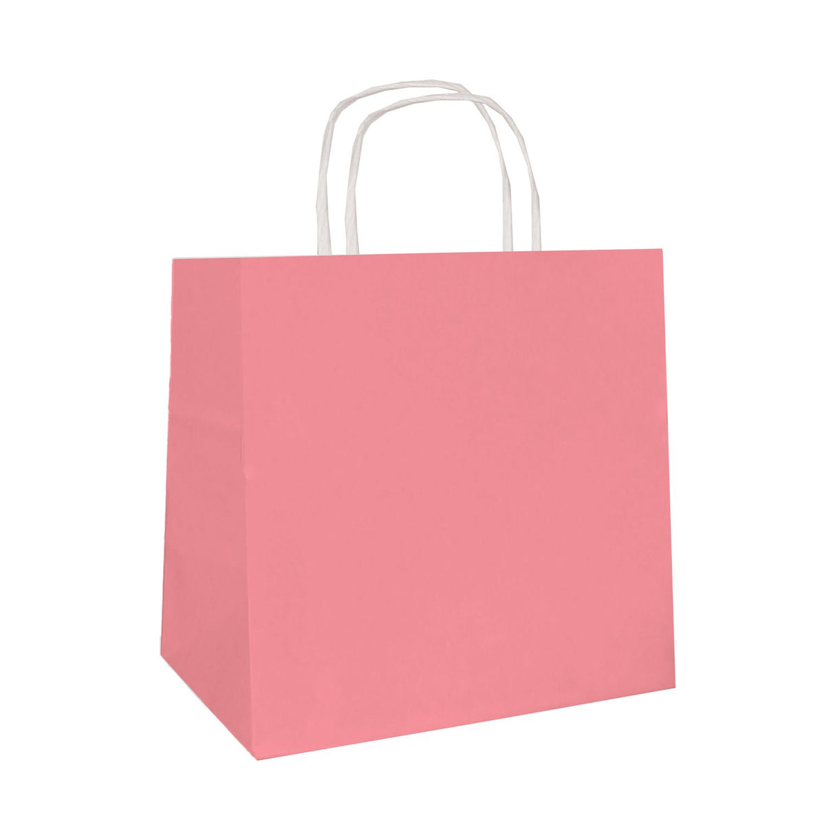Coral - Smooth Top Egde Shopping Bag - 6 x 4 x 6"