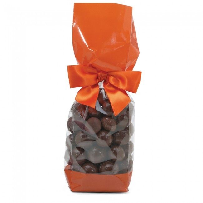 Orange - Deluxe Candy Bag - 2-5/8 x 1-7/8 x 10-3/4"