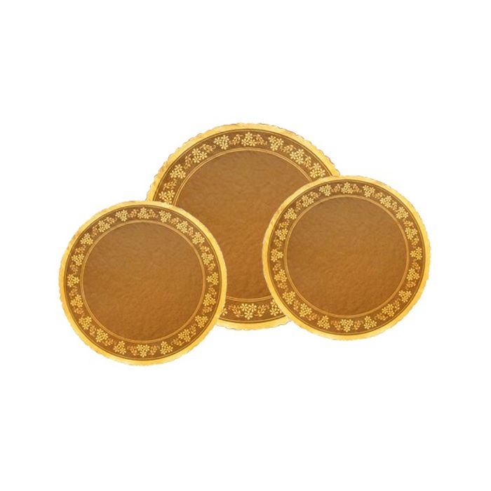 Glassine Danish Doilies - Brown