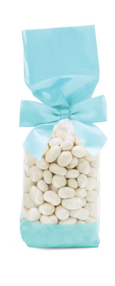 Blue - Deluxe Candy Bag - 2-5/8 x 1-7/8 x 10-3/4"