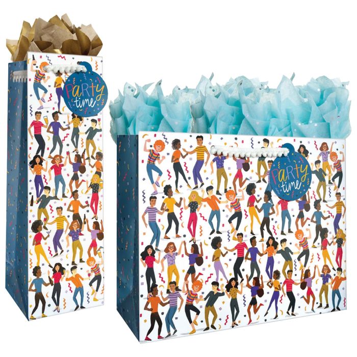 Dance Party Gift & Wine Bags
