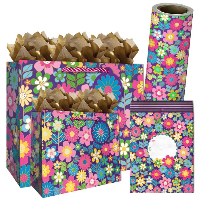 Dazzling Daisies Gift Bags, Wrapping Paper, & Mailers