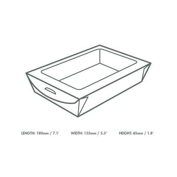 Vegware 32 oz Window Salad Box Kraft with PLA Window Compostable (QTY 300), SKU 01VWSALAD