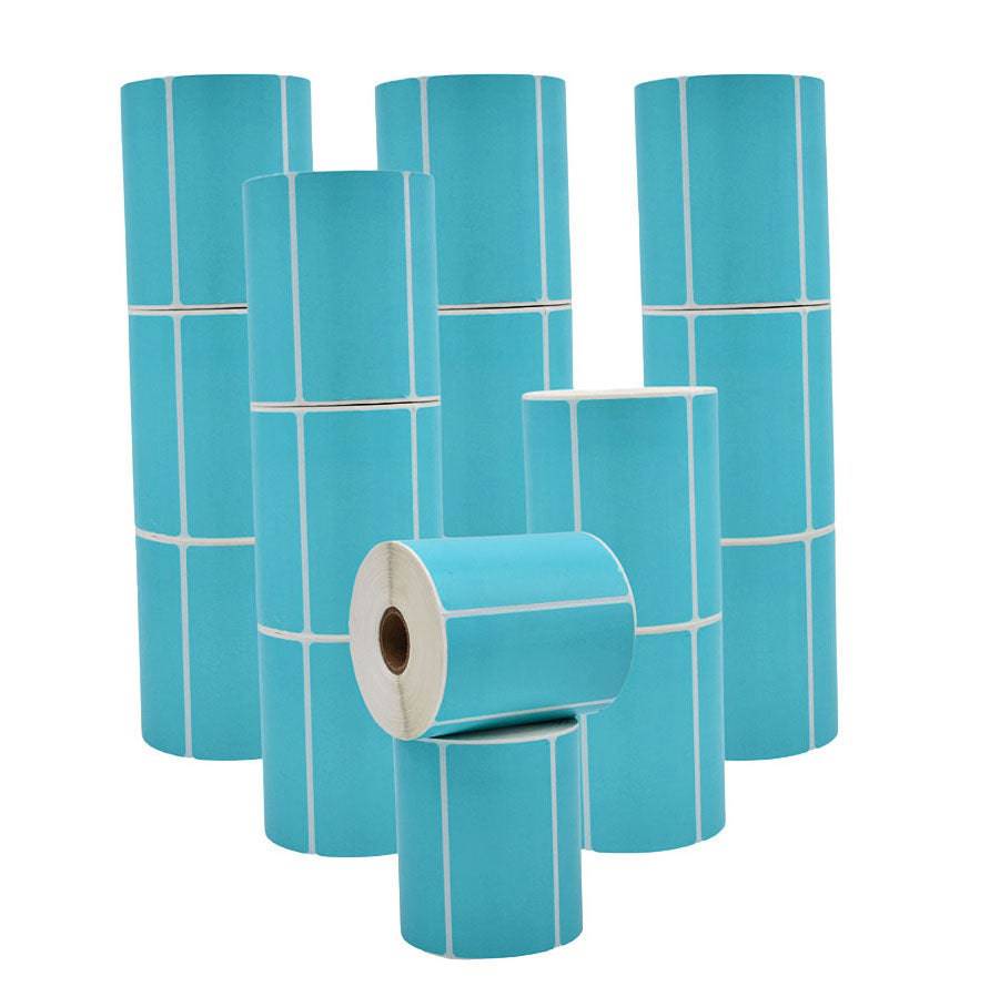 4" x 2" Direct Thermal Labels - 750 Stickers | LB-DTT (Made in USA)