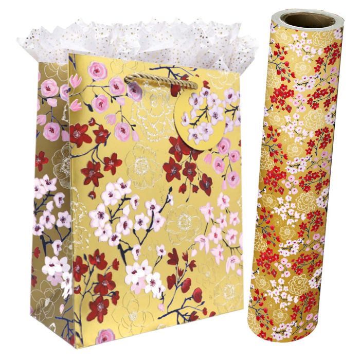 Drifting Blossoms Gift Bags, Wrapping Paper, & Mailers