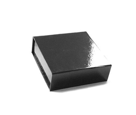 Gloss Black - Magnetic Ceco Gift Box - 5-1/2 x 5-1/2 x 1-3/4"