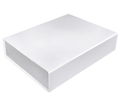 Gloss White - Magnetic Ceco Gift Box - 14-3/8 x 10-3/4 x 3-1/8 "