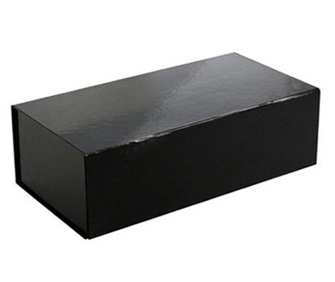 Gloss Black - Magnetic Ceco Gift Box - 13 x 6-1/2 x 4-1/4"
