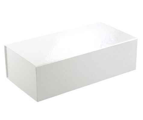 Gloss White - Magnetic Ceco Gift Box - 13 x 6-1/2 x 4-1/4"