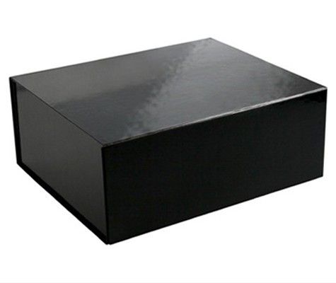Gloss Black - Magnetic Ceco Gift Box - 13 x 10-3/4 x 5-1/2"
