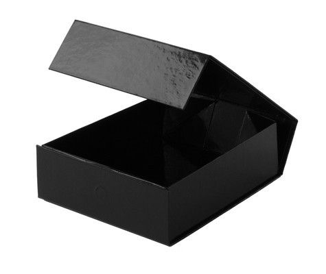 Gloss Black - Magnetic Ceco Bracelet Box - 8 x 2 x 1-1/4"