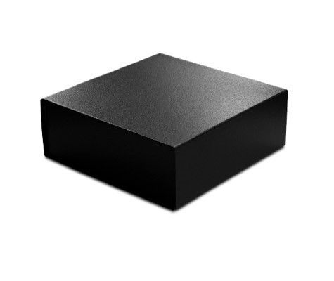 Leatherette Black - Magnetic Ceco Gift Box - 8 x 8 x 3"