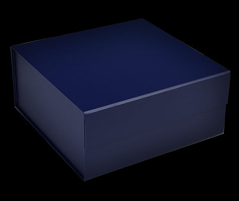 Matte Navy - Magnetic Gift Box - 10 x 10 x 4-1/2"