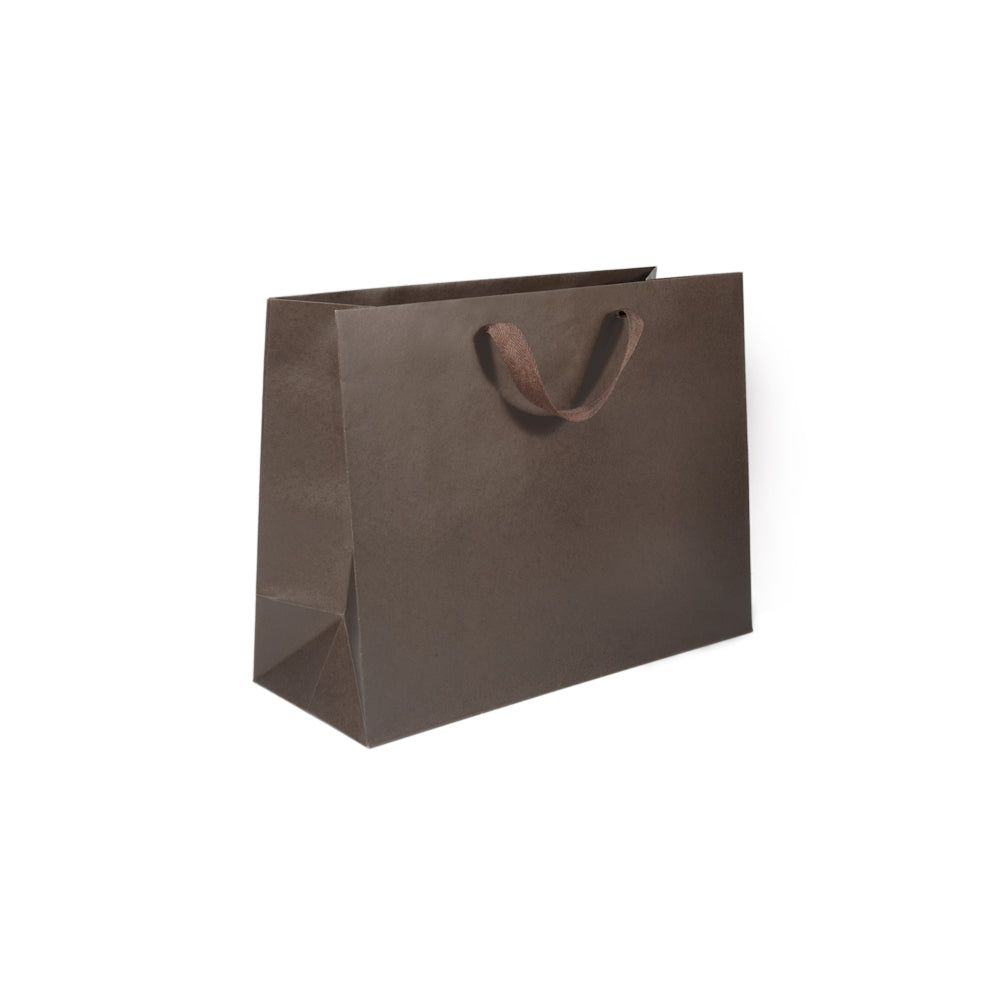 Eastside Espresso - Twill Ribbon Handle Gift Bag - 16 x 6 x 12"
