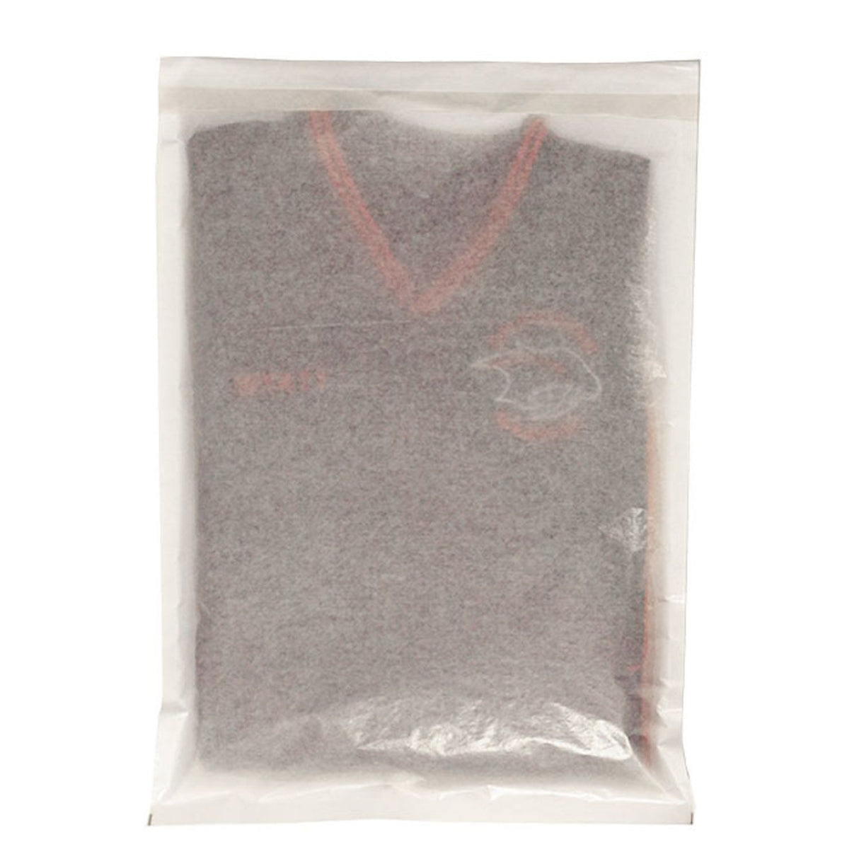 White - Vela Transport Bag - XL - 13-3/4 x 19-3/4" (1-1/2" Adhesive Flap)
