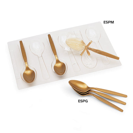 Clear - Chocolate Spoon Mold - 6 Cavity