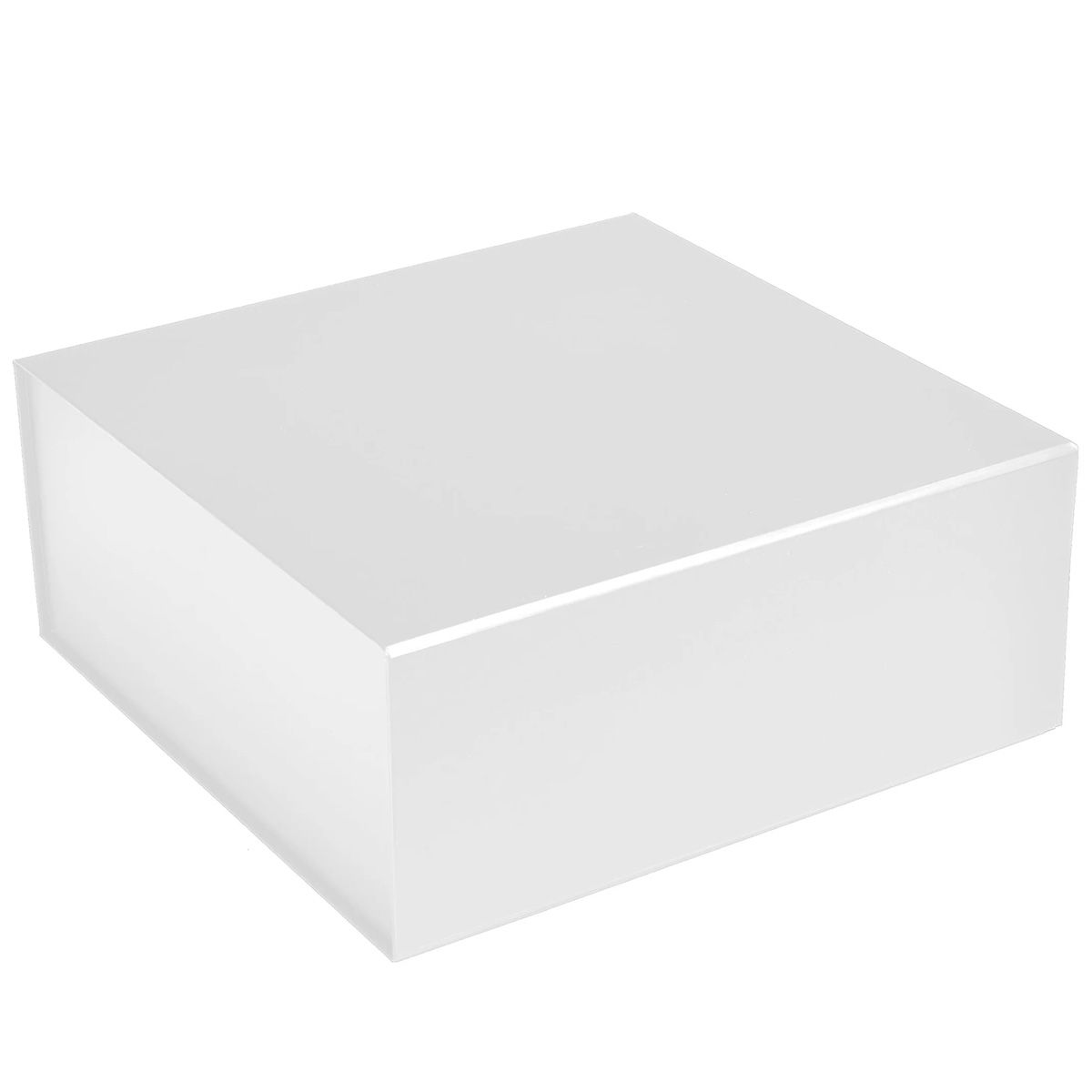 Matte White - Magnetic Gift Box - 12 x 12 x 4-1/2"