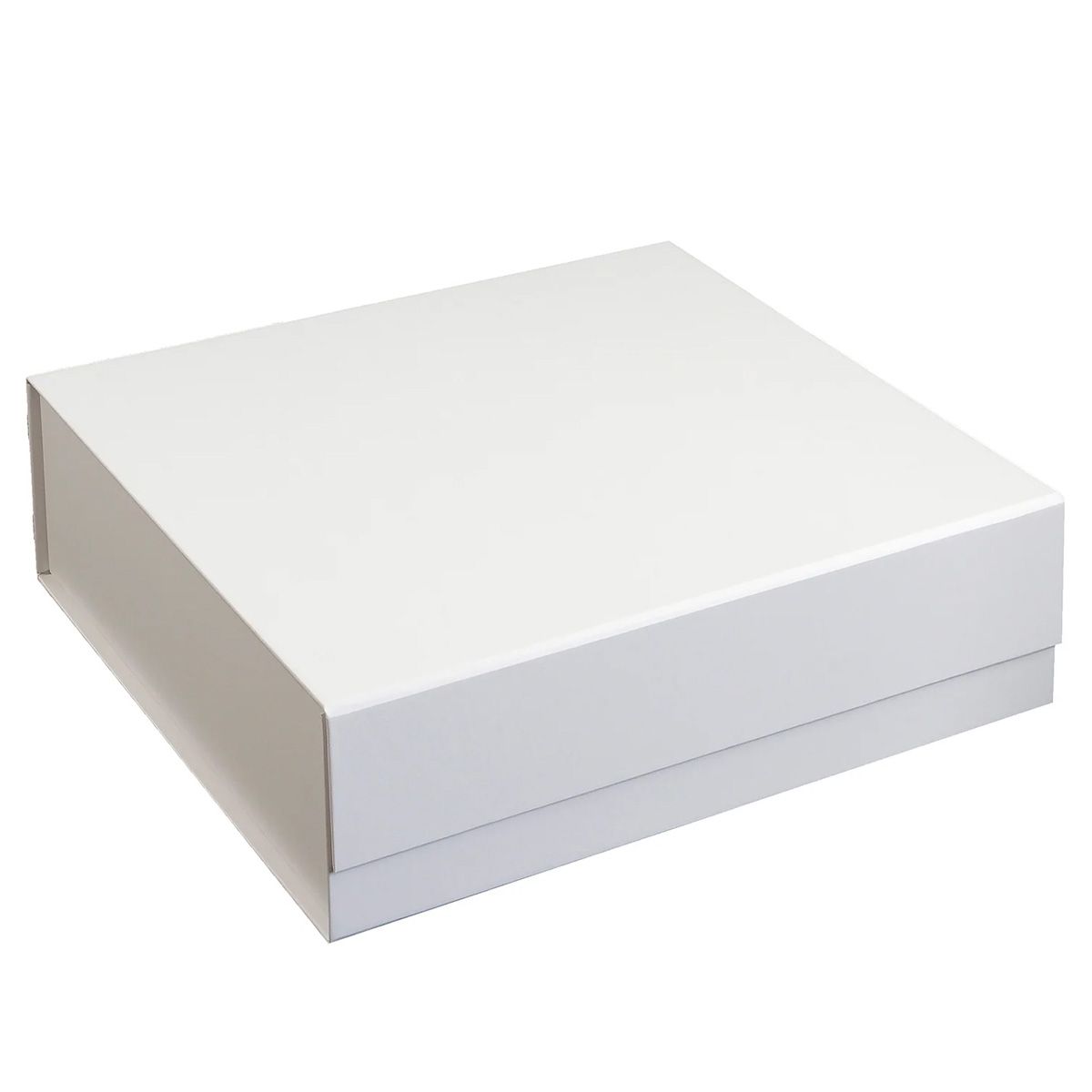 Matte White - Magnetic Gift Box - 14 x 13.4 x 3.15"
