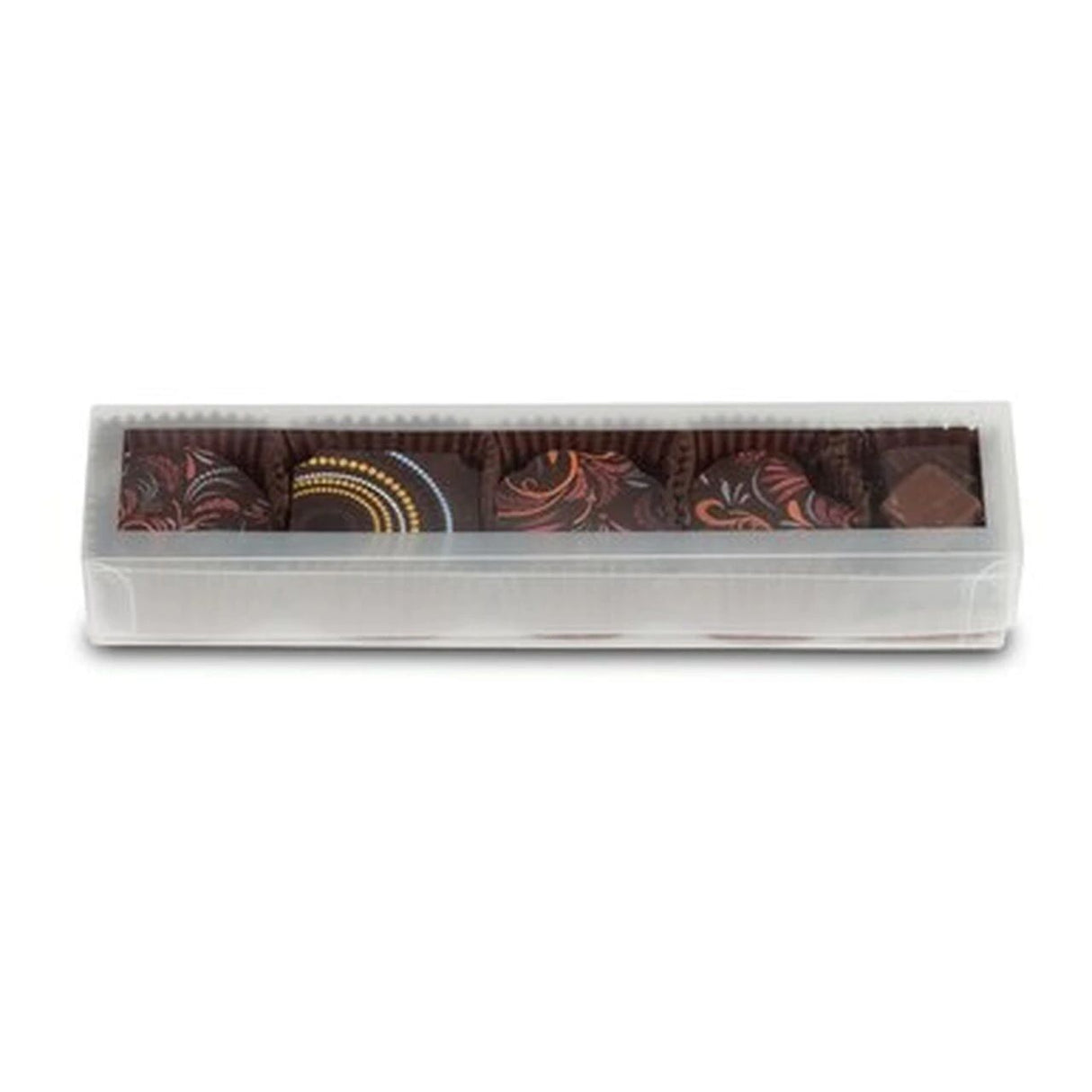 Frosted Clear - Artisan Candy Box - (5 Pc.) 6-1/4 x 1-3/8 x 3/4"