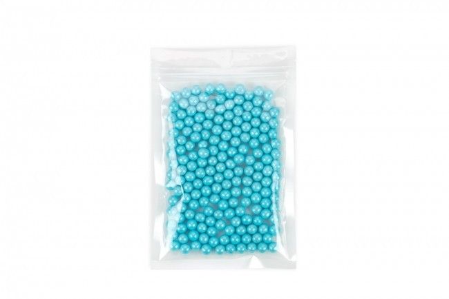 Clear - Flat Zipper Pouch - 5-1/2 x 8-11/16"