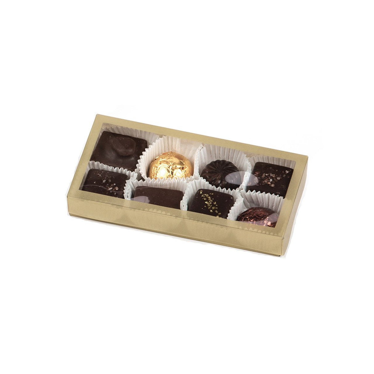 Frosted Gold - Window Candy Box - (8 Pc.) 2-3/4 x 5-1/2 x 3/4"