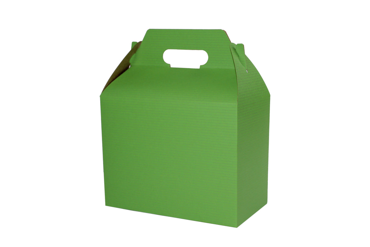 Apple Green - Gable Box - 9-1/2 x 5 x 5"