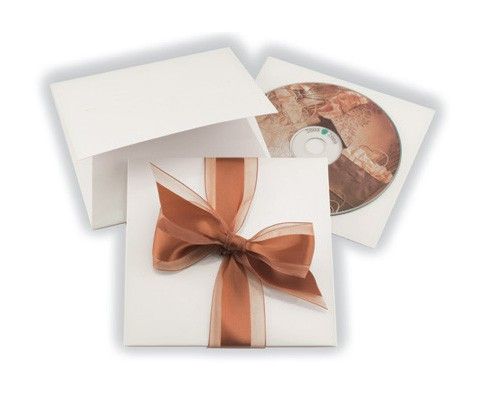 White - Gift Card Folder - 5-1/4 x 5-1/4"