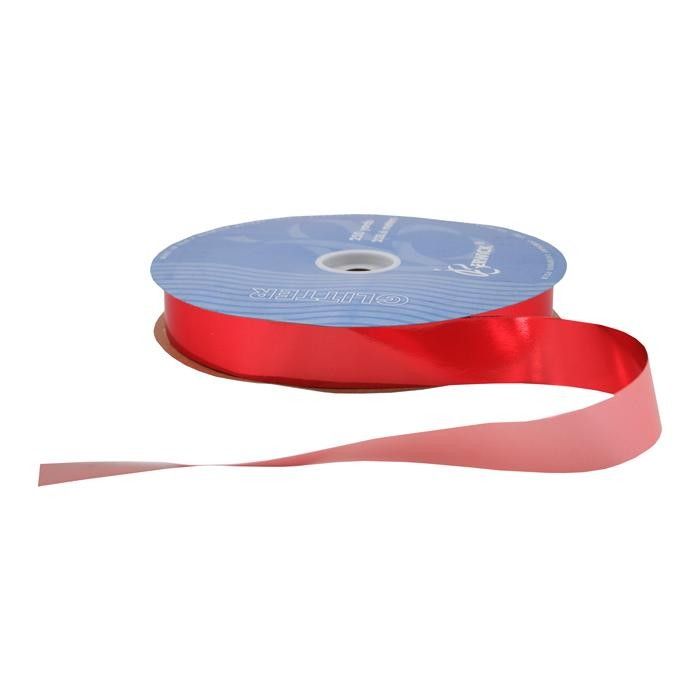Red - Glitter Ribbon - 3/4" x 250 Yards