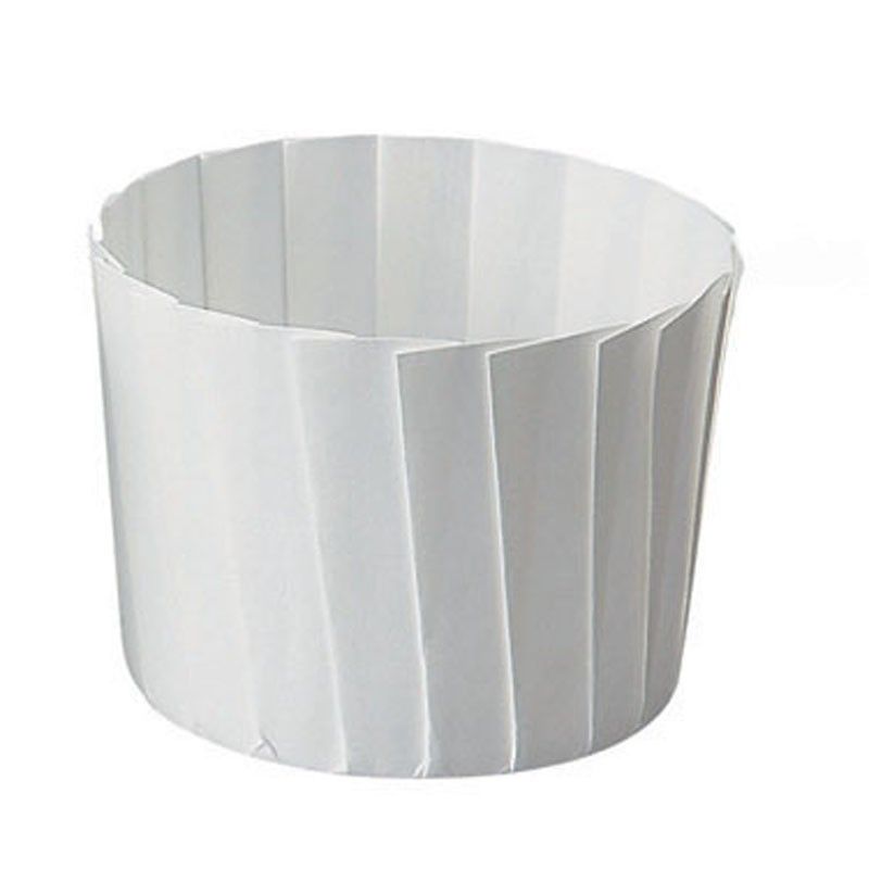 White - Pleated Muffin Cup - (5.1 oz) 2.3 Dia. x 2.0" H