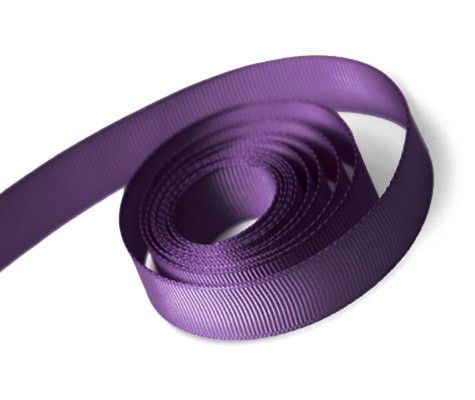 Plum - Grosgrain Ribbon - 3/8" x 100 Yards