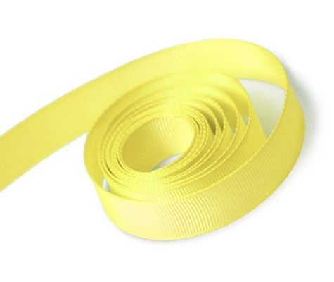 Baby Maize - Grosgrain Ribbon - 1/4" x 100 Yards