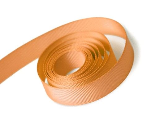 Peach - Grosgrain Ribbon - 7/8" x 100 Yards