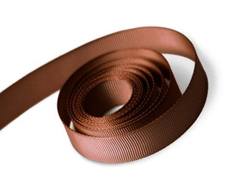 Cappuccino - Grosgrain Ribbon - 5/8" x 100 Yards